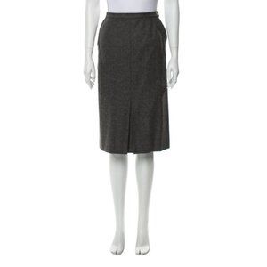CHANEL Vintage Knee-Length Skirt